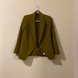 Express Blazer in Olive